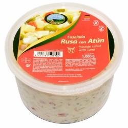 ENSALADA RUSA CON ATUN 1 KGR.